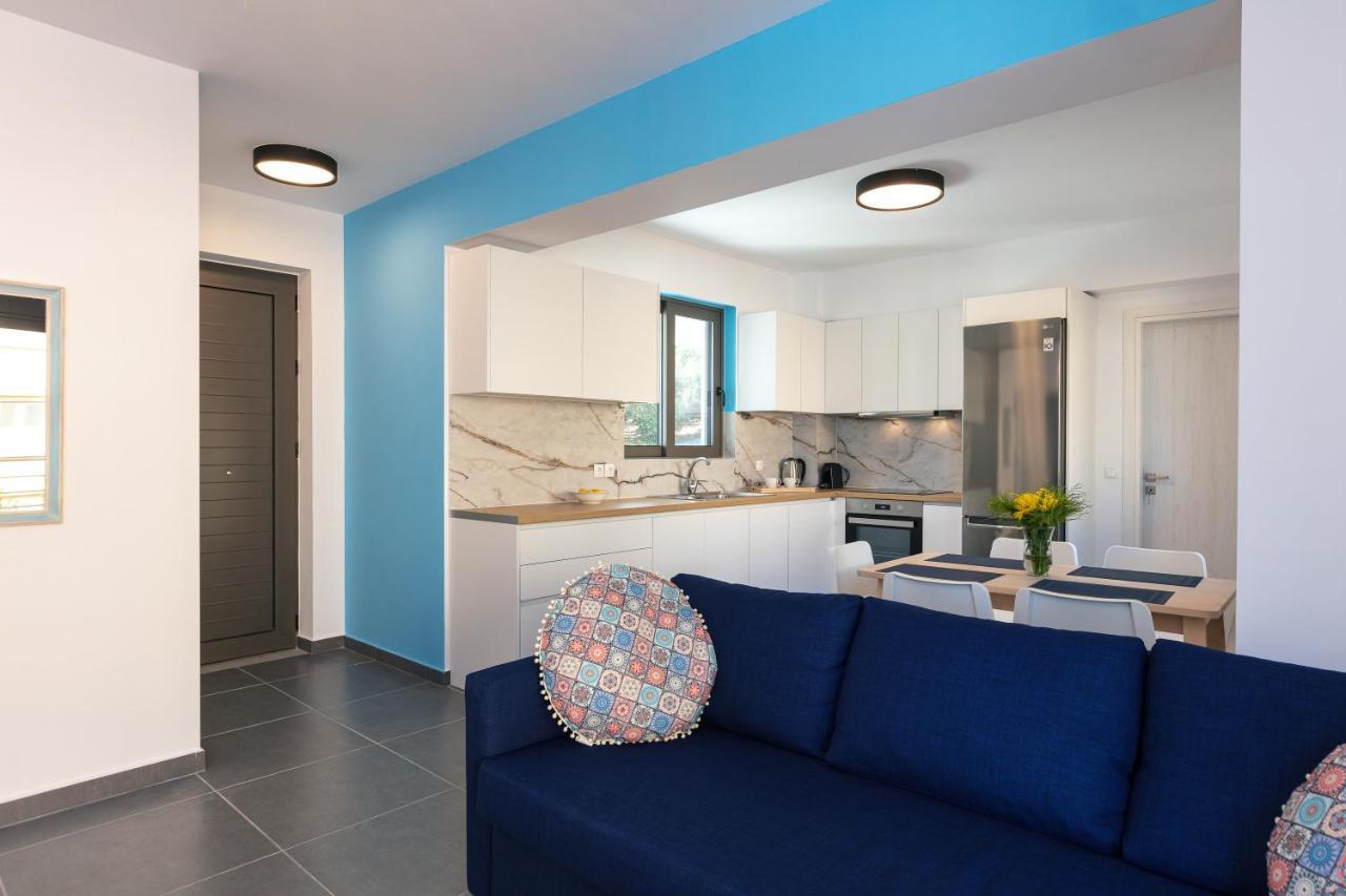 Greek Sky - New Modern Apartment With Shared Pool Tavronitis Eksteriør billede